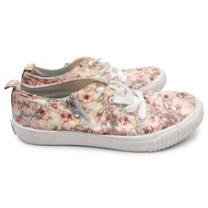 Blowfish Malibu Floral Canvas Shoes Cottagecore Boho Chic Women's Size 8.5